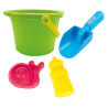 Kleines Sand Set fashion, 4-teilig im Netz für Kinder ab 1,5 Jahre