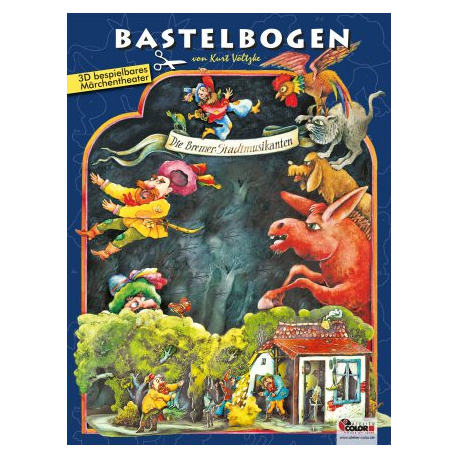 Bastelbogen Bremer Stadtmusikanten