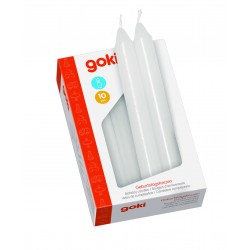 Geburtstagskerzen - Set, weiß