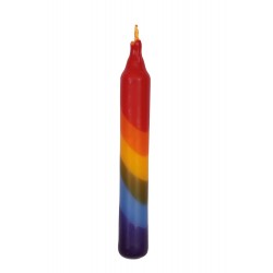 Geburtstagskerze "Regenbogen"