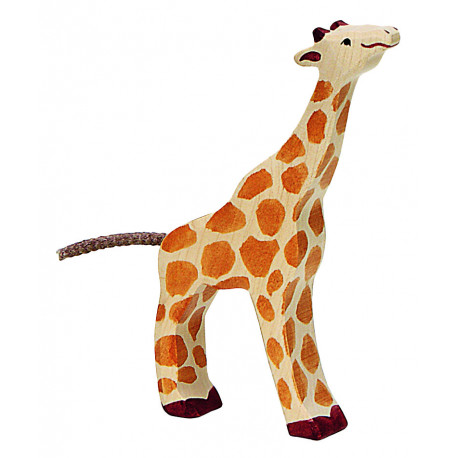 Holztiger Giraffe für Kinder ab 3 Jahre