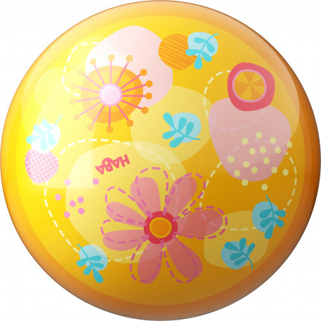 Kinderball "Fantasieblumen" für Kinder ab 2 Jahre