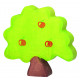 Holztiger Apfelbaum für Kinder ab 3 Jahre