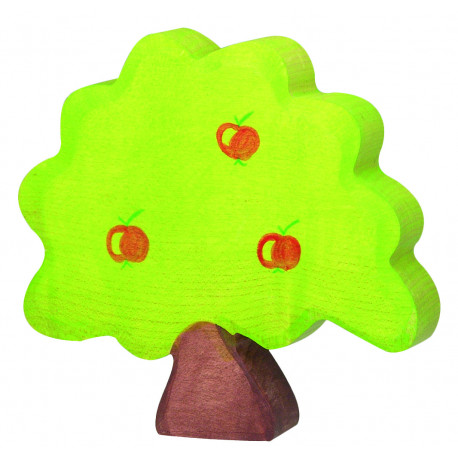 Holztiger Apfelbaum für Kinder ab 3 Jahre