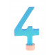 Zahlenstecker 4
