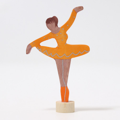 Grimms Steckfigur Ballerina Orangenblüte