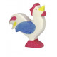 Holztiger Hahn für Kinder ab 3 Jahre