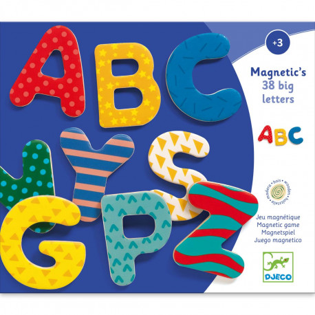 Magnetbuchstaben  für Kinder ab 3  Jahre