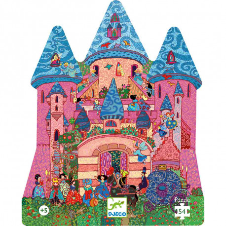 Puzzle Märchenschloss für Kinder ab 5  Jahre