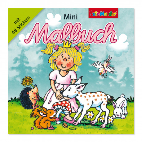 Mini-Malbuch Prinzessin Miabella für Kinder ab 3 Jahre