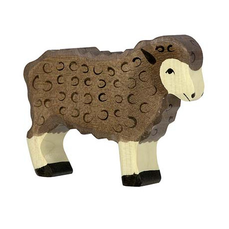 Holztiger Schaf für Kinder ab 3 Jahre