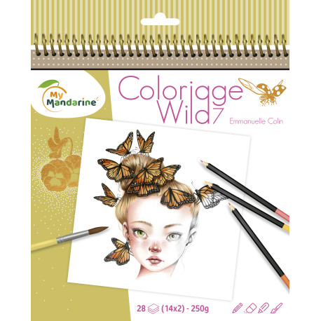 Ausmalbuch Wild 7 Gold