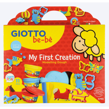 Giotto be-bé Kreativ-Set für Kinder ab 2 Jahre