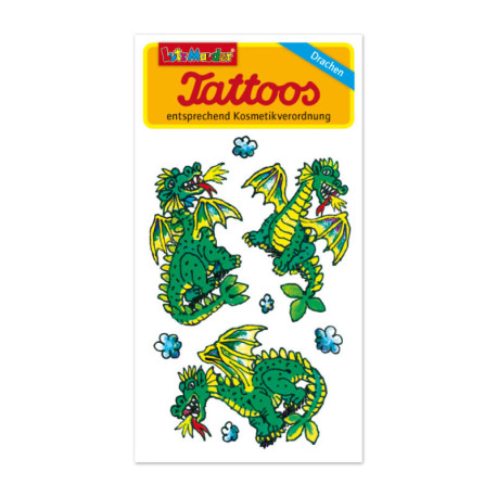 Tattoos Drachen für Kinder ab 3 Jahre