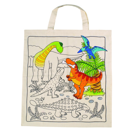 Baumwollbeutel Dinosaurier