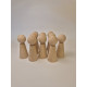 Holzkegel-Figuren Set Erwachsene