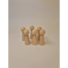 Holzkegel-Figuren Set Kinder