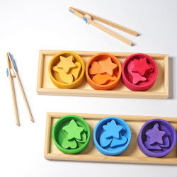 Sortierspiel Regenbogenschälchen für Kinder ab 1 Jahr