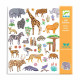 Sticker Kenia für Kinder von 4 Jahre