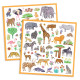 Sticker Kenia für Kinder von 4 Jahre