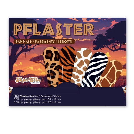 Pflasterbriefchen "Wildlife"