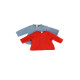 Schildkröt Puppenkleidung Langarm-Shirt 2-er Gr. 37