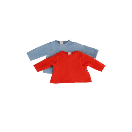 Schildkröt Puppenkleidung Langarm-Shirt 2-er Gr. 37