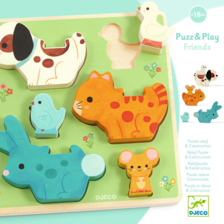 Puzz & Play: Freunde für Kinder ab 18 Monate